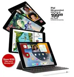 Target iPad (9th generation) offer