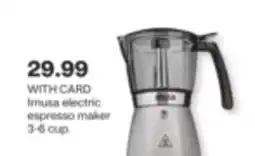 CVS Imusa electric espresso maker 3-6 cup offer