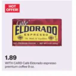 CVS Café Eldorado espresso premium coffee offer