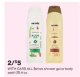 CVS ALL Betres shower gel or body wash 25.4 oz offer