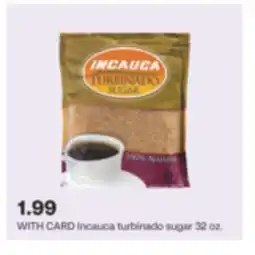 CVS Incauca turbinado sugar offer