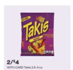 CVS Takis 2.5-4 oz offer