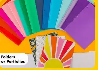 Dollar Tree Folders or Portfolios offer