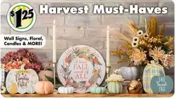 Dollar Tree Wall Signs, Floral, Candles & MORE! offer