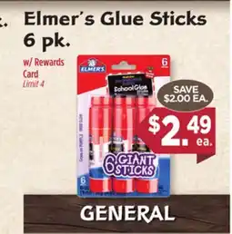 Dearborn Market Elmer's Glue Sticks offer