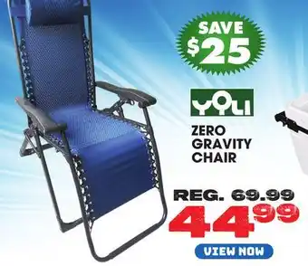 Big 5 Yoli Zero Gravity Chair offer