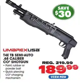 Big 5 Umarex T4E TB Semi Auto .68 Caliber Shotgun offer