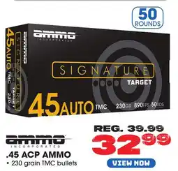 Big 5 Ammo, Inc. .45 ACP Ammo offer