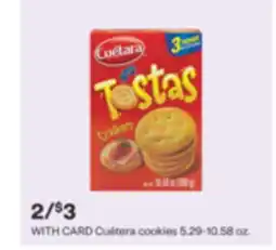 CVS Cuétera cookies 5.29-10.58 oz offer
