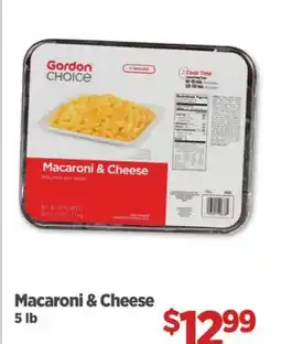 Gordon Food Services Macaroni & Cheese offer