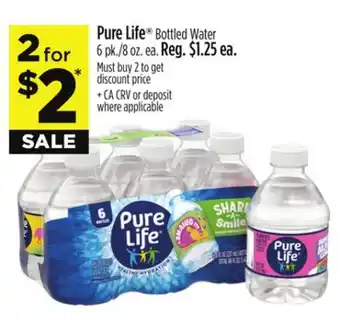 Dollar General Pure Life Bottled Water offer