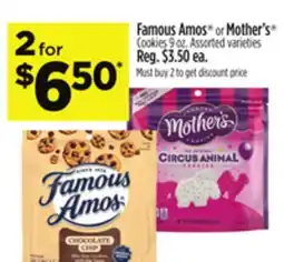 Dollar General Famous Amos or Mother's offer