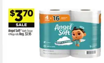 Dollar General Angel Soft Bath Tissue offer