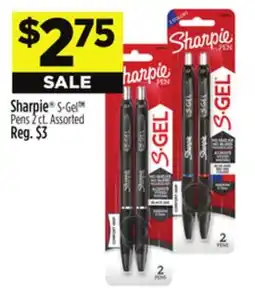 Dollar General Sharpie S-Gel TM Pens offer