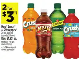 Dollar General Mug , Crush or Schweppes offer
