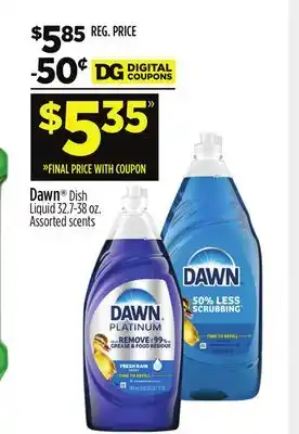 Dollar General Dawn Dish Liquid offer