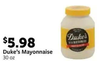 Fareway Duke's Mayonnaise offer