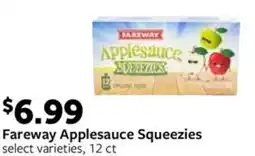 Fareway Fareway Applesauce Squeezies offer