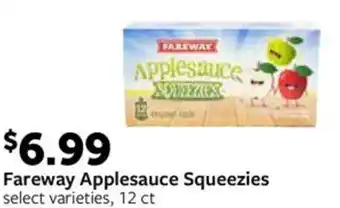 Fareway Fareway Applesauce Squeezies offer