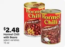 Fareway Hormel Chili with Beans offer