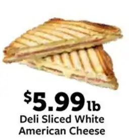 Fareway Deli Sliced White American Cheese offer