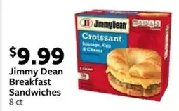 Fareway Jimmy Dean Breakfast Sandwiches offer