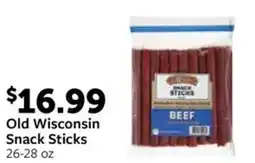 Fareway Old Wisconsin Snack Sticks offer
