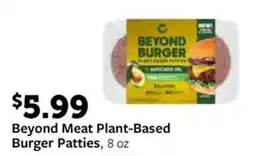 Fareway Beyond Meat Plant-Based Burger Patties offer