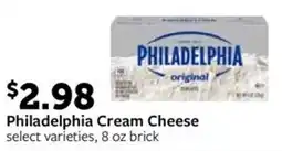 Fareway Philadelphia Cream Cheese offer