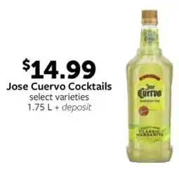 Fareway Jose Cuervo Cocktails offer