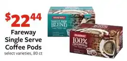 Fareway Fareway Single Serve Coffee Pods offer