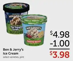 Fareway Ben & Jerry's Ice Cream offer