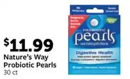 Fareway Nature's Way Probiotic Pearls offer