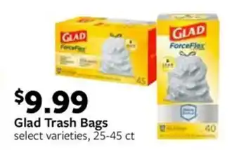 Fareway Glad Trash Bags offer