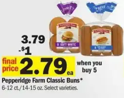 Meijer Pepperidge Farm Classic Buns offer