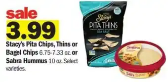 Meijer Stacy's Pita Chips Thins or Bagel Chips offer
