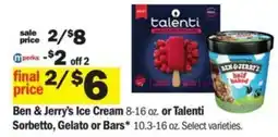 Meijer Ben & Jerry's Ice Cream offer