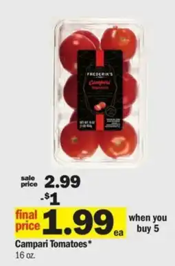 Meijer Campari Tomatoes offer
