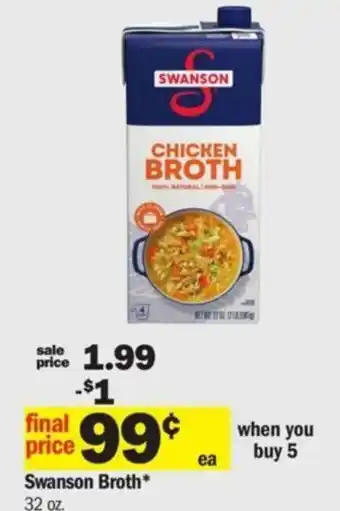 Meijer Swanson Broth offer