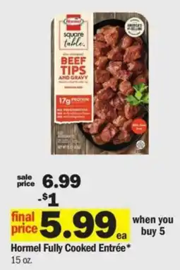 Meijer Hormel Fully Cooked Entrée offer
