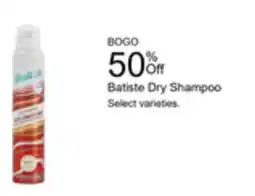 Walgreens Batiste Dry Shampoo offer