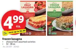 Lidl frozen lasagna offer