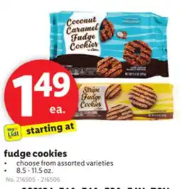 Lidl fudge cookies offer