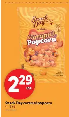 Lidl Snack Day caramel popcorn offer