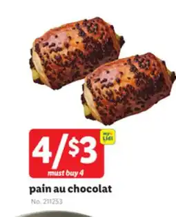 Lidl pain au chocolat offer