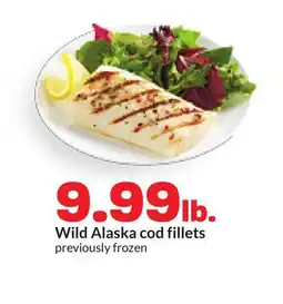Hy-Vee Wild Alaska cod fillets offer