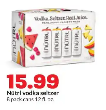 Hy-Vee Nütrl vodka seltzer offer