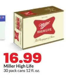 Hy-Vee Miller High Life offer