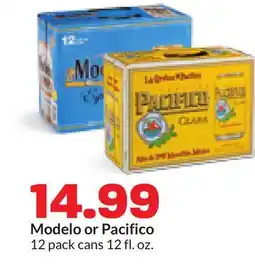 Hy-Vee Modelo or Pacifico offer