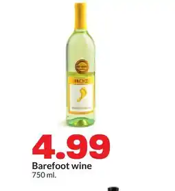 Hy-Vee Barefoot wine offer